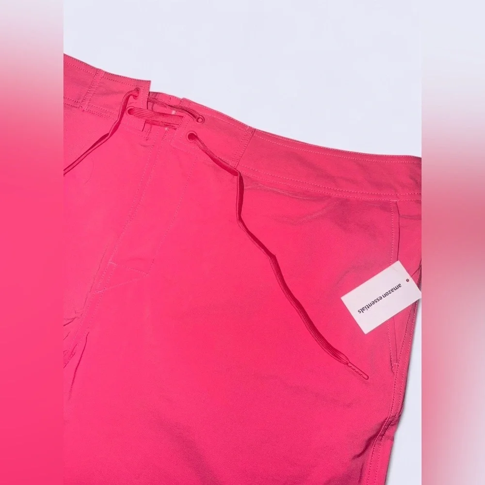 Amazon Essentials Men’s Hot Pink Swim Trunks Board Shorts Size XL NWT